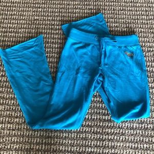 PINK blue sweatpants